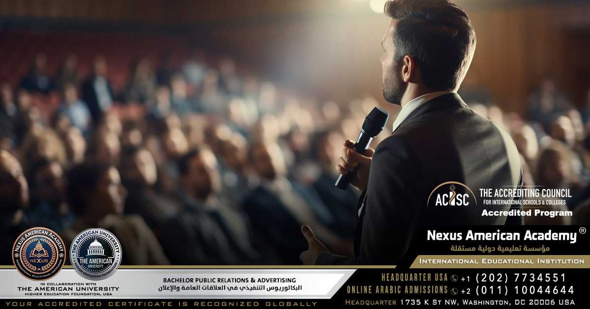 Bachelor public relations & advertising | البكالوريوس التنفيذي في العلاقات العامة والإعلان